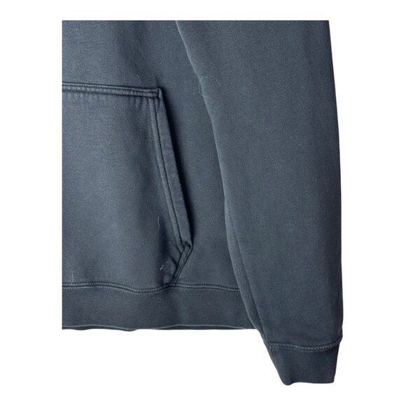 Nike Sweatshirt Men Medium Black Club Fleece Pullover Hoodie Athleisure Athletic - Picture 4 of 8